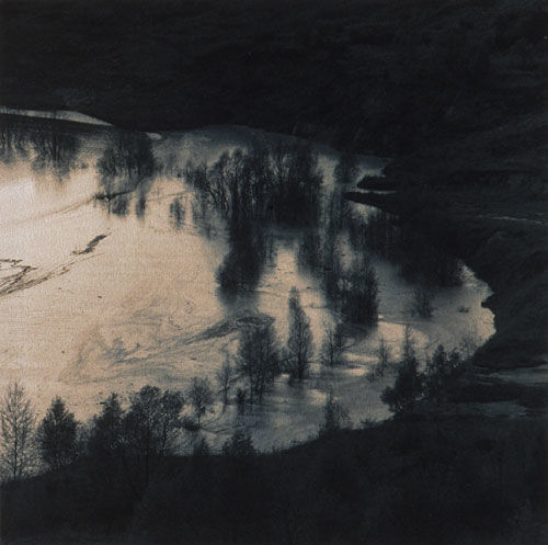 Effluent Holding Pond, Chem&oacute;petrol Mines, Bohemia