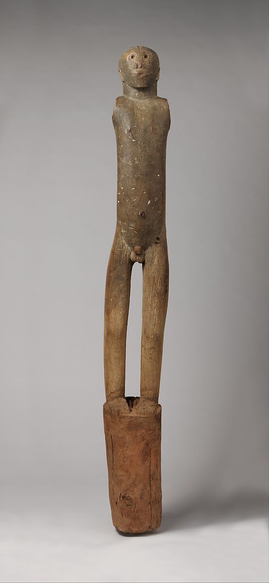 Ngya (commemorative post), Bongo artist, Mahogany, Bongo
