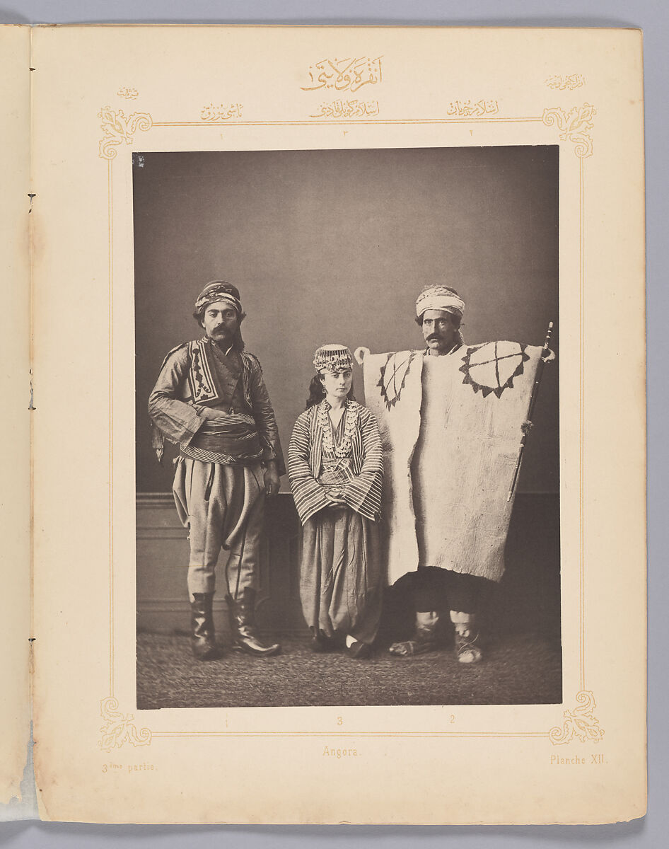 Les costumes populaires de la Turquie en 1873: Ouvrage publié sous le patronage de la Commission impériale ottomane pour l'Exposition universelle de Vienne, Osman Hamdi Bey  Turkish, Collotype; letterpress