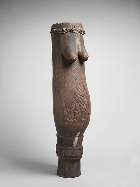 Drum, Wood, hide, metal, Luba