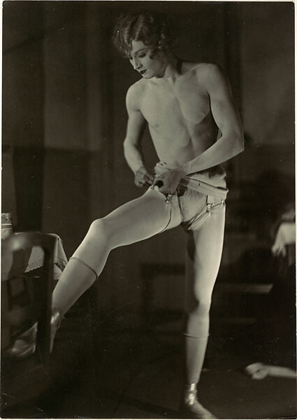 Barbette Dressing, Man Ray American, Gelatin silver print