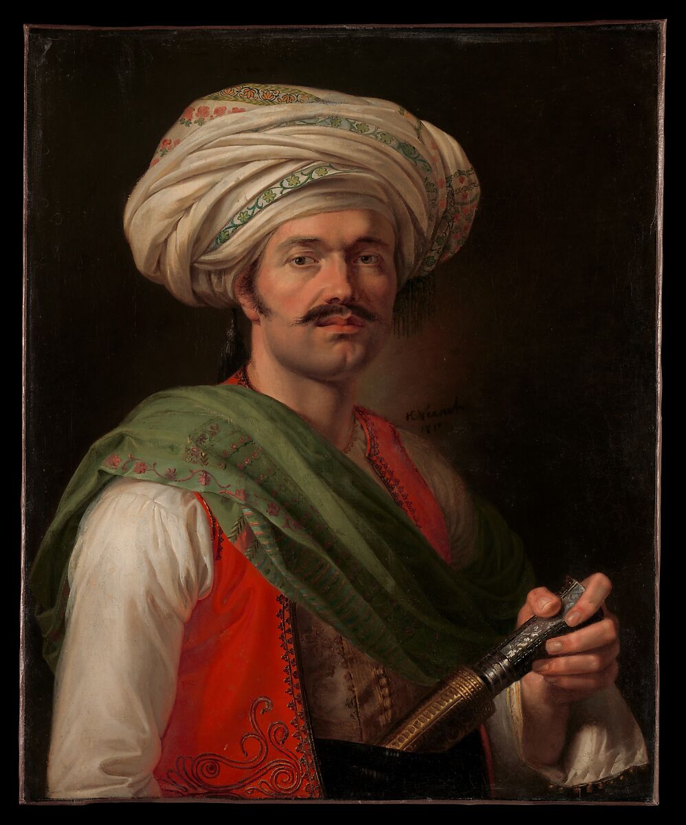 Portrait of a "Mamelouk", Horace Vernet French, Oil on canvas