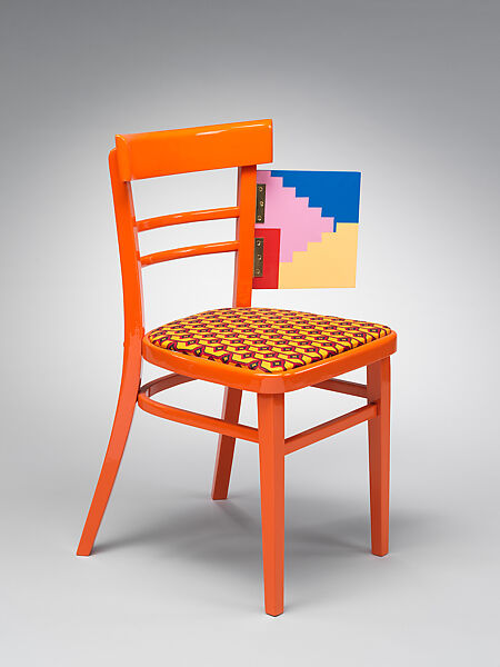 Iya Ati Omo, Yinka Ilori British-Nigerian, Beech wood, enamel paint, brass, and cotton