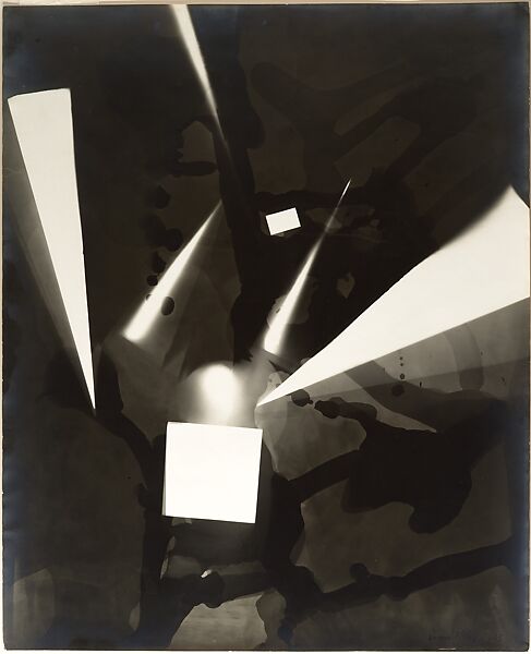Rayograph, Man Ray American, Gelatin silver print