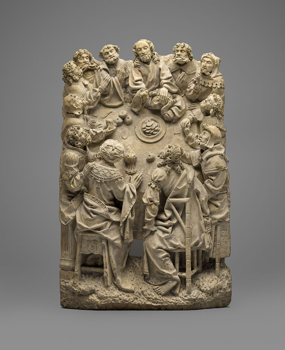 The Last Supper, Limestone, traces of polychromy, German or South Netherlandish