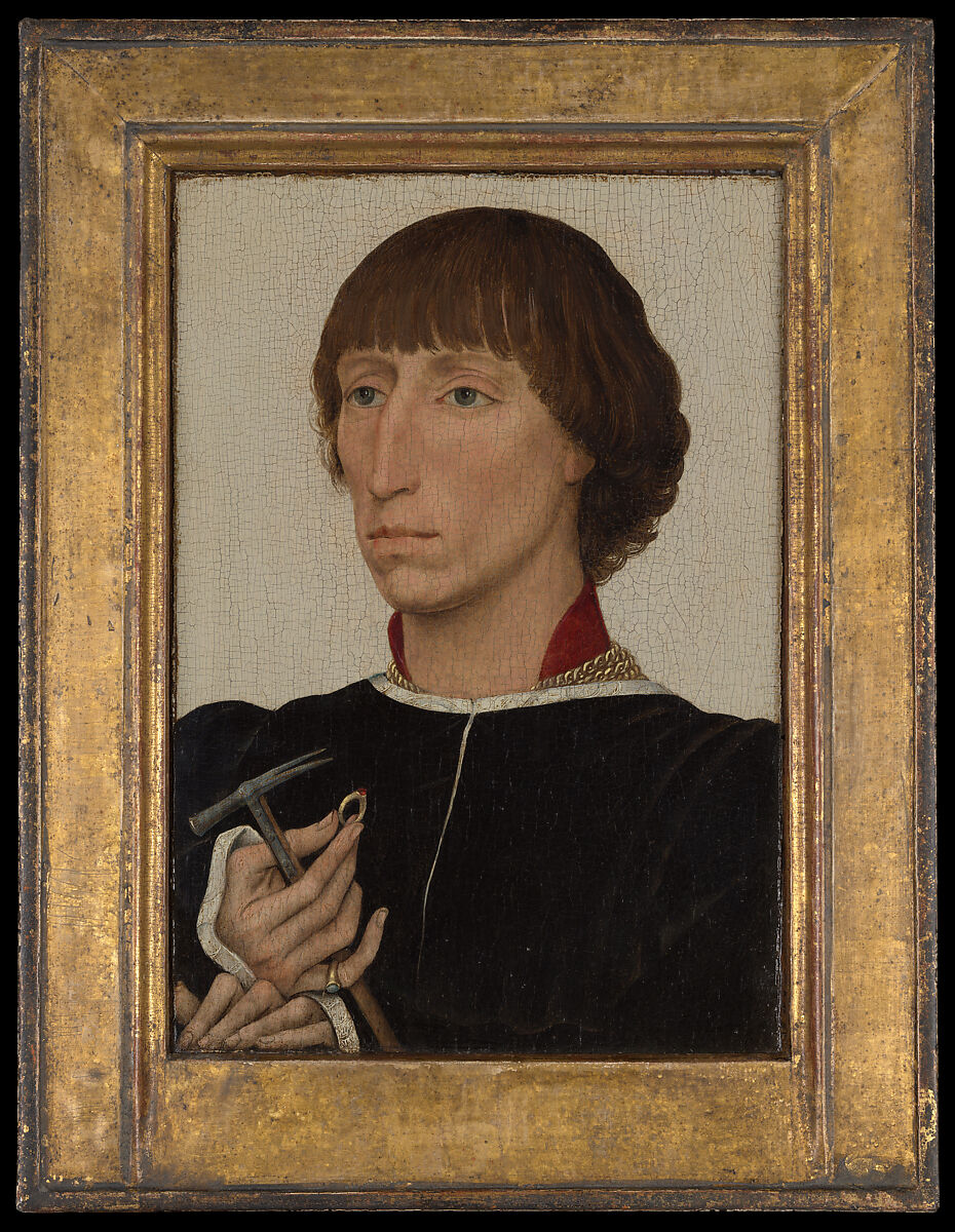 Francesco d'Este (born ca. 1429, died after 1486), Rogier van der Weyden Netherlandish, Oil on wood