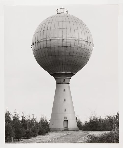Water Tower, Verviers, Belgium, Bernd and Hilla Becher German, Gelatin silver print
