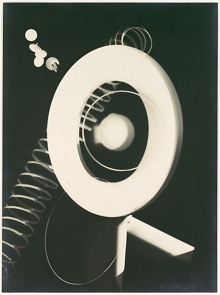 Rayograph, Man Ray American, Gelatin silver print