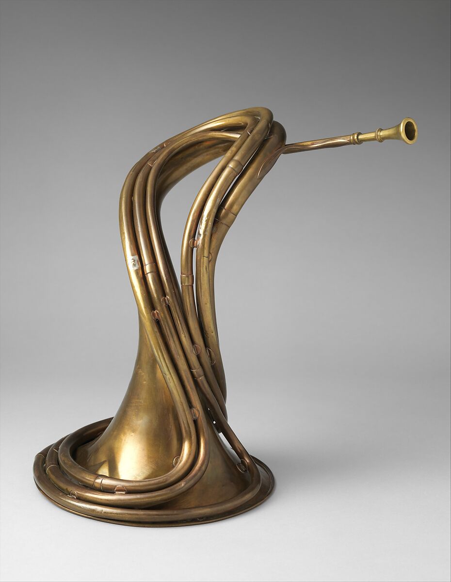 Cornet-trompe in D, Alphonse (Antoine) Sax Belgian, Brass, French