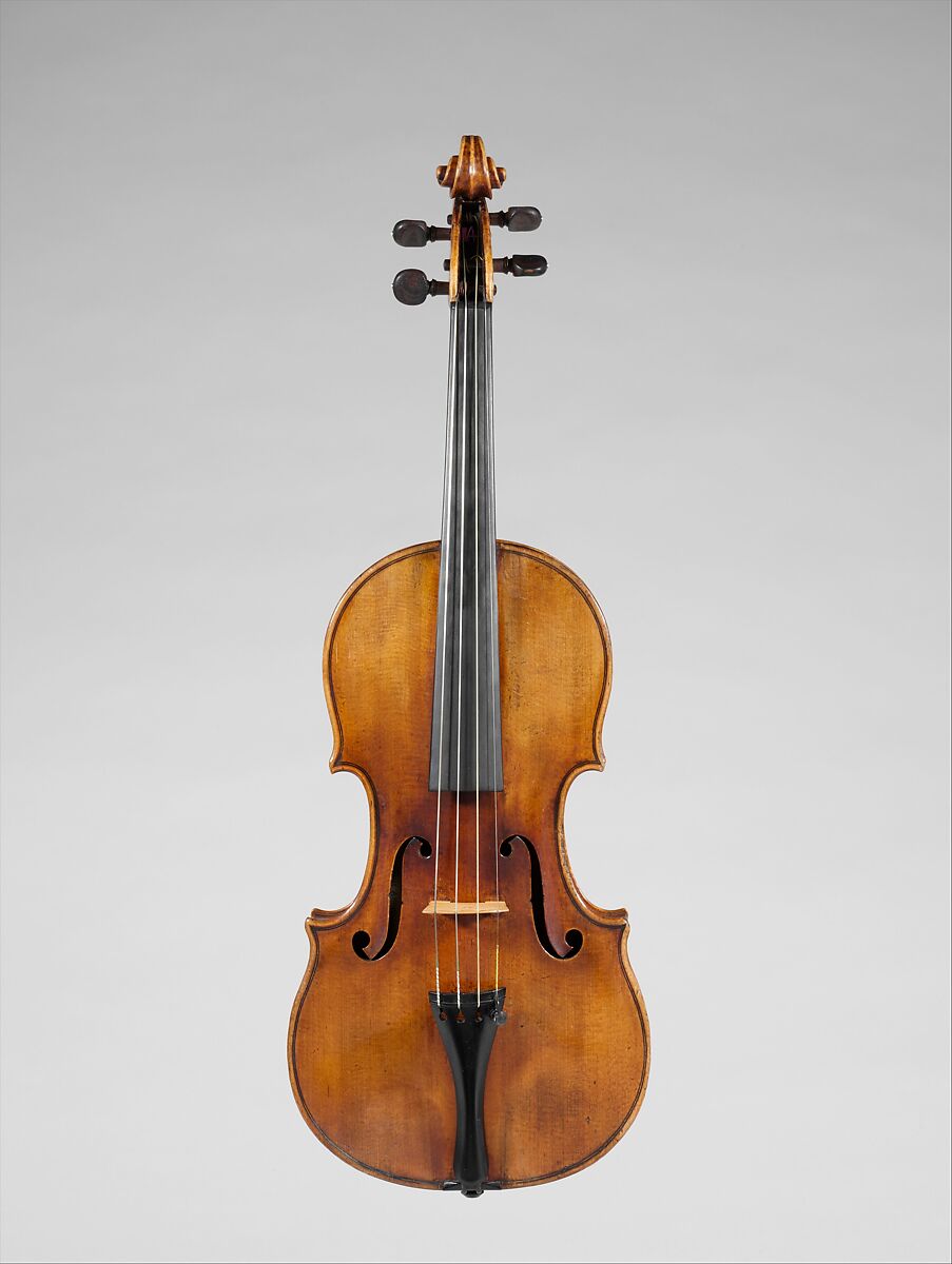 "Francesca" Violin, Antonio Stradivari Italian, Maple, spruce, ebony, mother of pearl, Italian (Cremona)