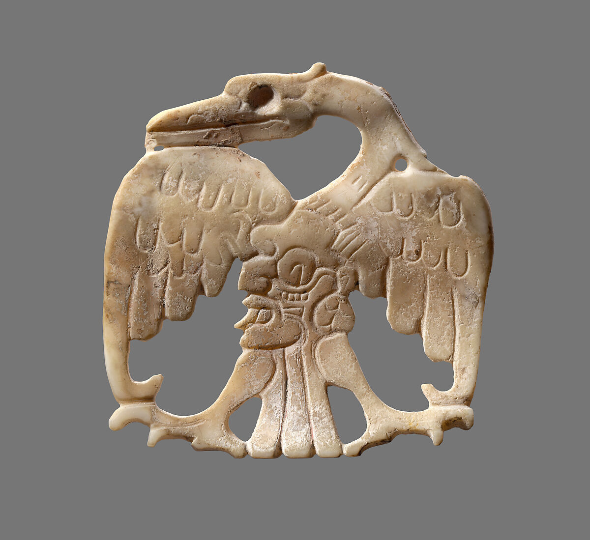 Bird ornament, Maya artist(s), Shell, Maya