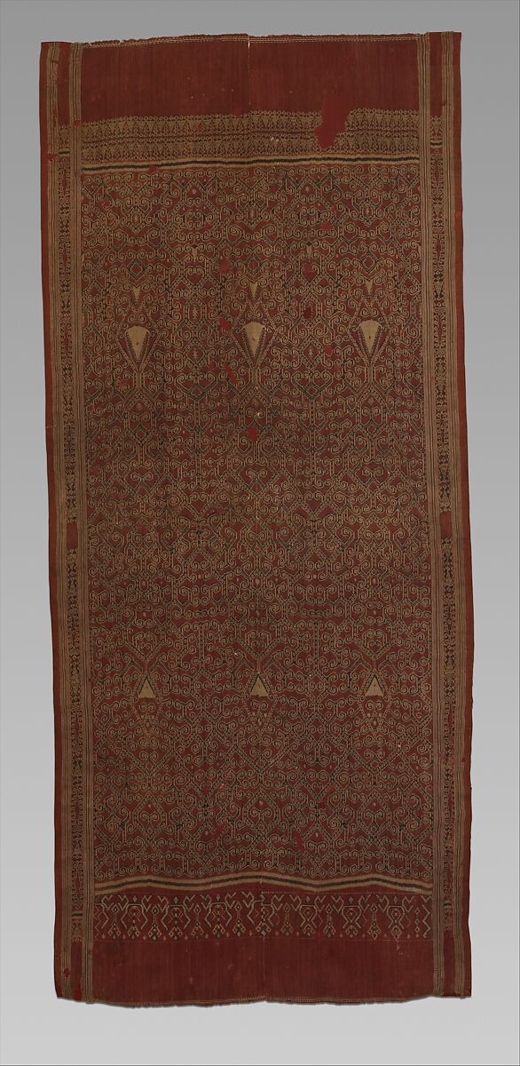 Ceremonial Textile (Pua Kumbu), Cotton, Iban people