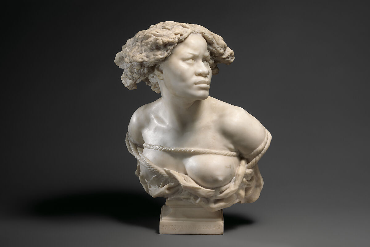 Why Born Enslaved!, Jean-Baptiste Carpeaux French, Marble, French