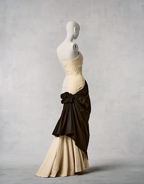 "Bustle", Charles James American, cotton, American