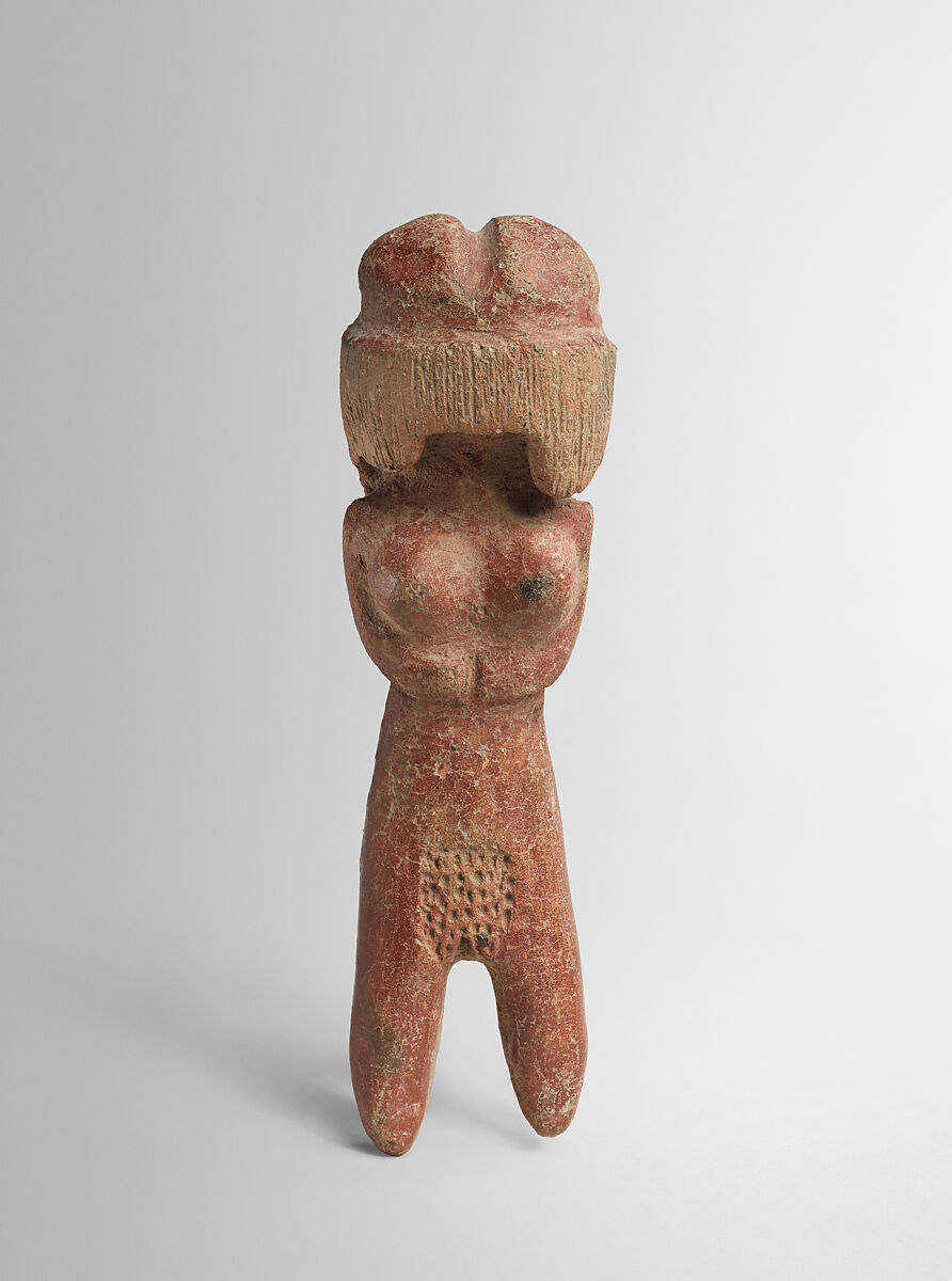 Female Figure, Ceramic, Valdivia