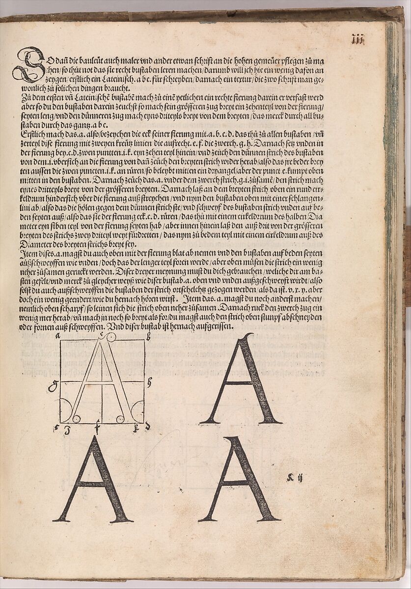 Underweysung der messung mit dem zirckel un richt scheyt, Albrecht Dürer German, Woodcut