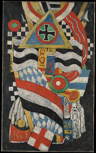 Portrait of a German Officer, Marsden Hartley American, Oil on canvas