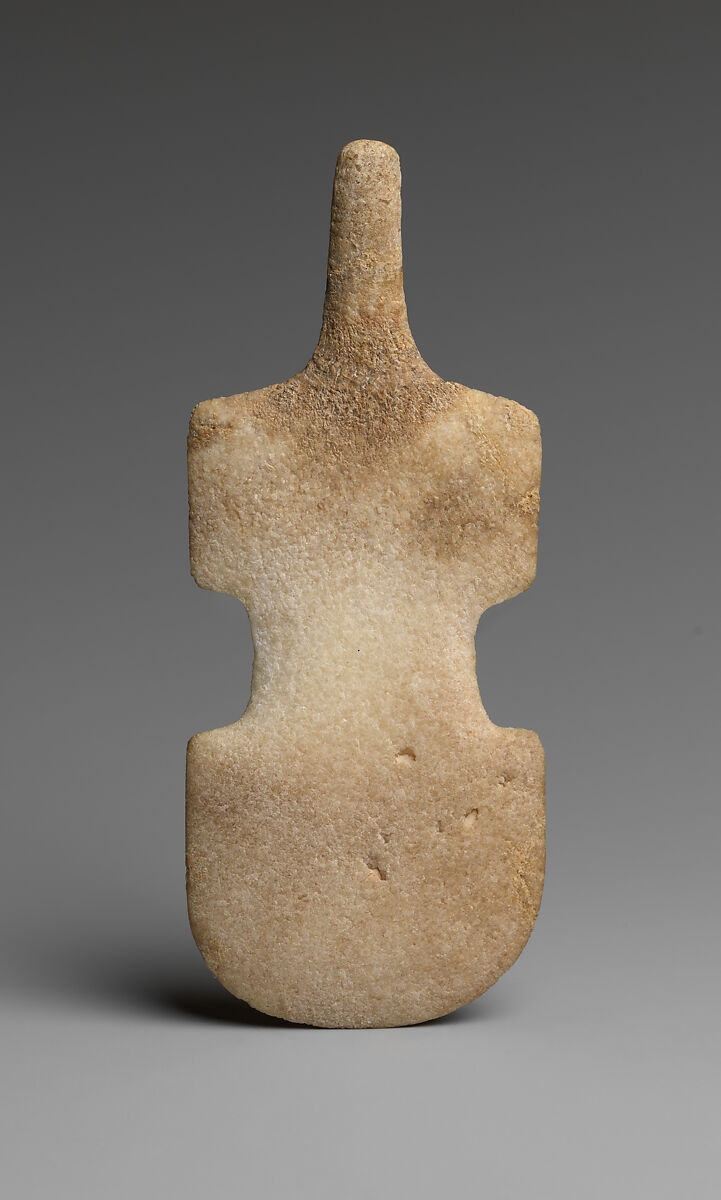 Marble female figure, Marble, Cycladic