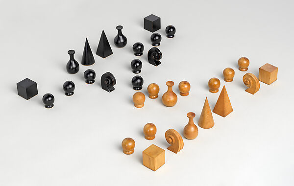 Chess Set, Man Ray American, Wood