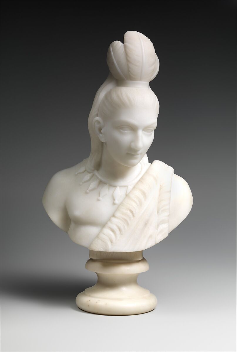 Hiawatha, Edmonia Lewis American, Marble, American